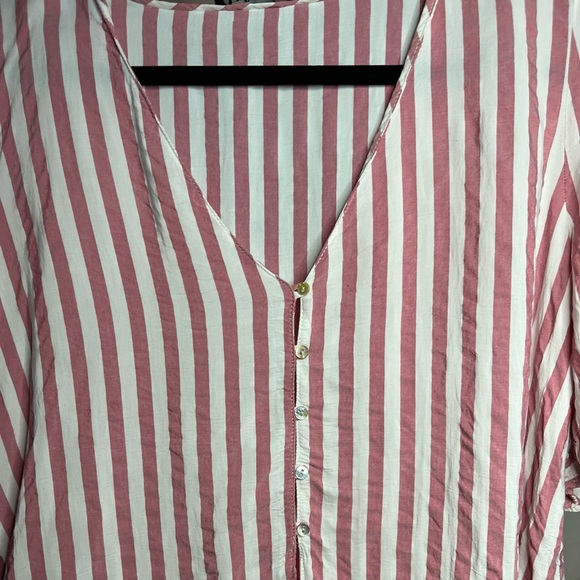 Pink and awesome! Zara stripped shirt. - Picture 10 of 16